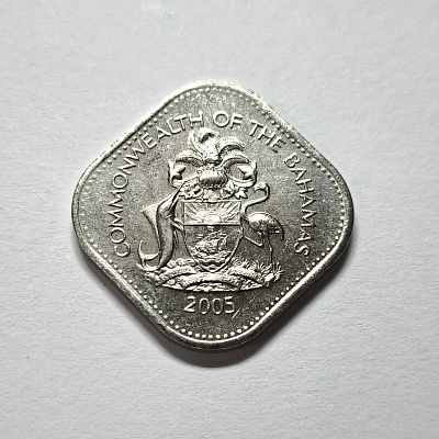 Fifteen cents, 2005, Commonwealth of the Bahamas