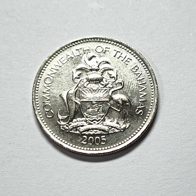 Twenty five cents, 2005, Commonwealth of the Bahamas