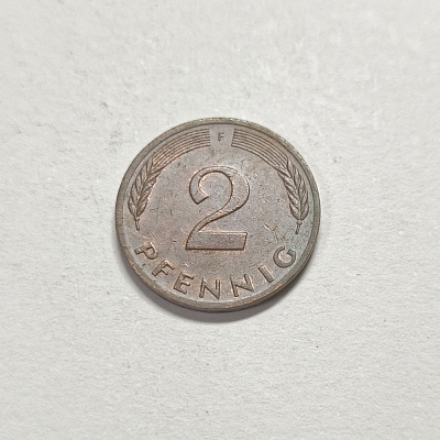 2 pfennig, 1979, Bundesrepublik Deutschland, F