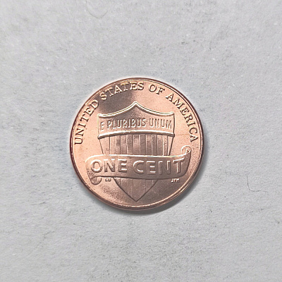 One cent, 2022, United States of America, E Pluribus Unum, In God We Trust, Liberty, перевертыш, D
