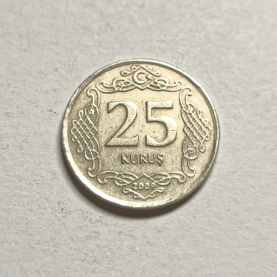 25 kurus, 2009, Turkiye Cumhuriyeti