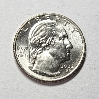 Quarter dollar, 2022, Wilma Mankiller, Principal Chief, P