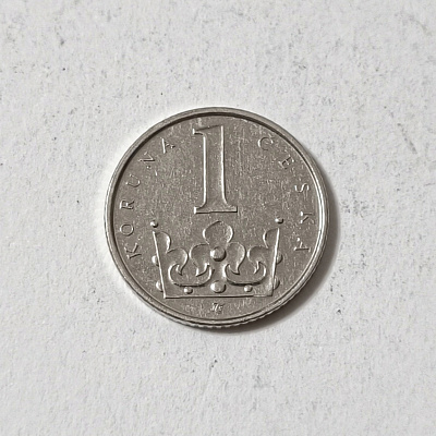 1 koruna Ceska, 2011, Ceska Republika
