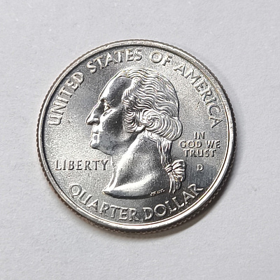 Quarter dollar, 2002, 1812, Louisiana, Louisiana Purchase, D