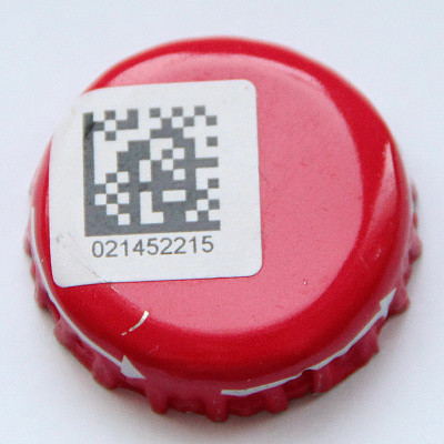 Наклеенный QR-код, стрелки