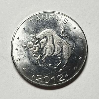 10 shillings, 2012, Taurus, Baanka Somaliland