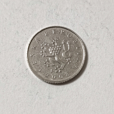 1 koruna Ceska, 2008, Ceska Republika