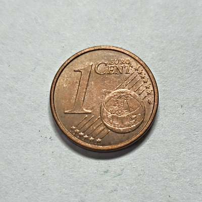 1 euro cent, 2012, R
