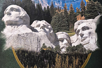 1 quarter, America the Beautiful (National Parks), upside down