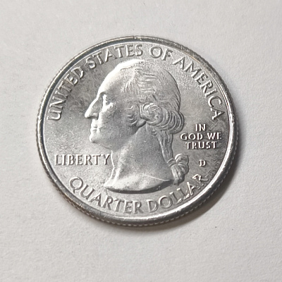 Quarter dollar, 2012, Hawaii, Hawai'i Volcanoes, D