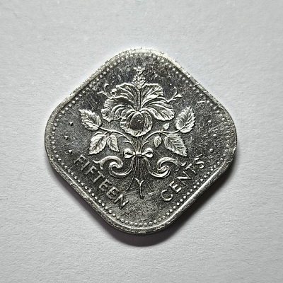 Fifteen cents, 2005, Commonwealth of the Bahamas