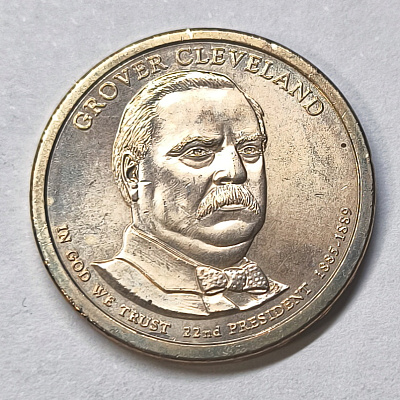 $1, 2012, 1885-1889, 22nd President, Grover Cleveland, P