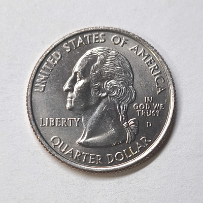Quarter dollar, 2006, 1876, Colorado, Colorful Colorado, D