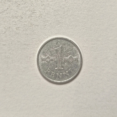 1 penni, 1974, Suomen Tasavalta