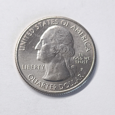 Quarter dollar, 2019, Texas, San Antonio Missions, P