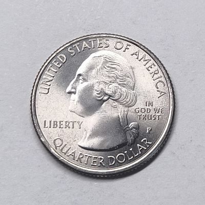 Quarter dollar, 2013, Maryland, Fort McHenry, P