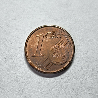 1 euro cent, 2004, 1 лепто