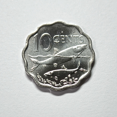 10 cents, 2007, Commonwealth of the Bahamas