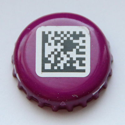 Наклеенный QR-код, стрелки