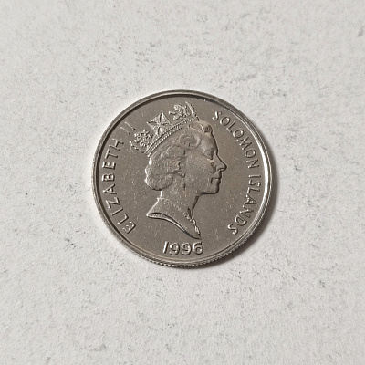 5 cents, 1996, Elizabeth II, Solomon Islands