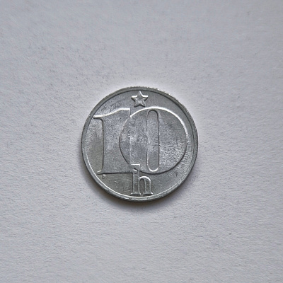 10 геллеров, 10h, 1979, Ceskoslovenska Socialisticka Republika