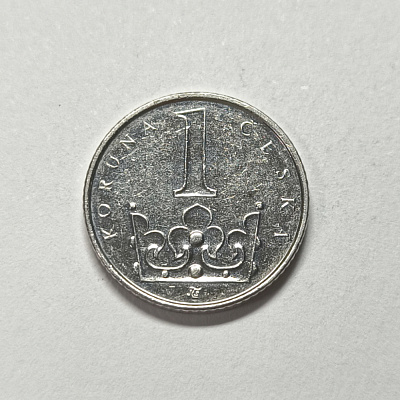 1 koruna Ceska, 2012, Ceska Republika