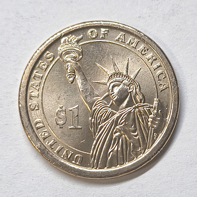 $1, 2009, 1841-1841, 9th President, William Henry Harrison, P
