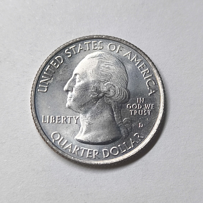 Quarter dollar, 2010, California, Yosemite, D