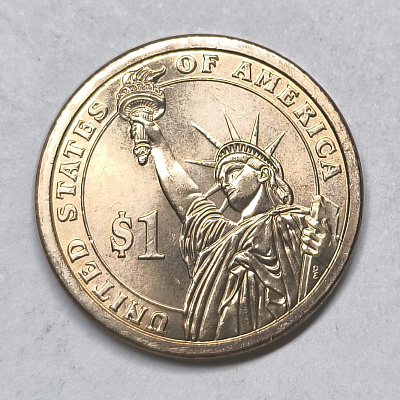 $1, 2007, 1797-1801, 2nd President, John Adams, D