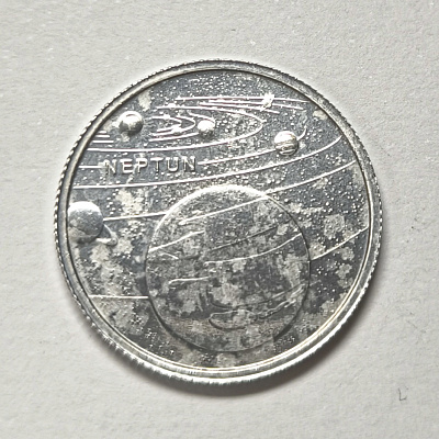 1 kurus, 2022, Neptun, Turkiye Cumhuriyeti, Republic of Turkiye