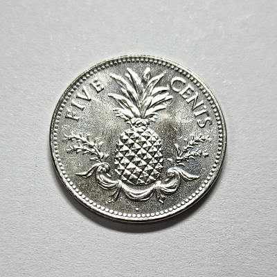 Five cents, 2005, Commonwealth of the Bahamas