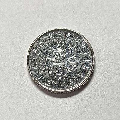 1 koruna Ceska, 2013, Ceska Republika