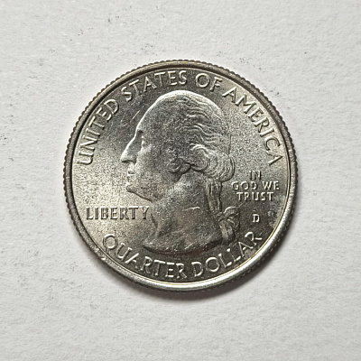 Quarter dollar, 2017, District of Columbia, Frederick Douglass, D