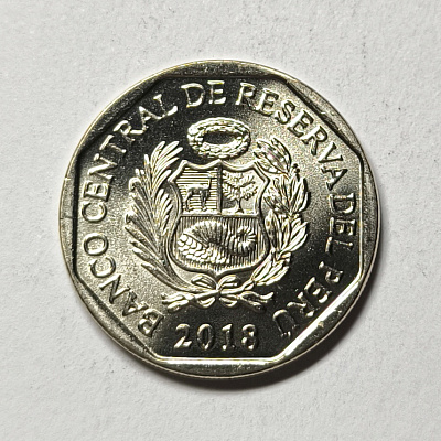 1 sol, 2018, Tapir Andino, Tapir pinchaque, Banco Central de Reserva del Peru