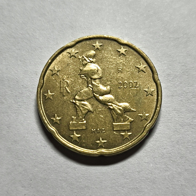 20 euro cent, 2002, M.A.C, R